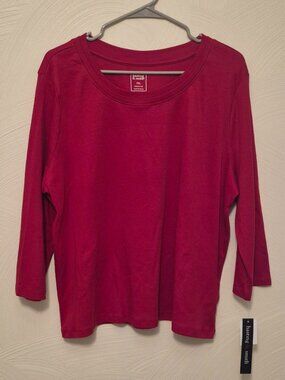 New Women's Tee, Hasting & Smith, Red, PXL